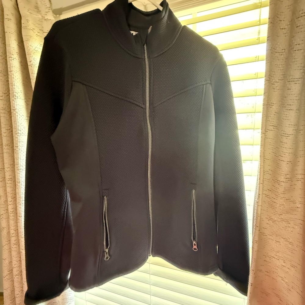 Spyder Black Textured Jacket